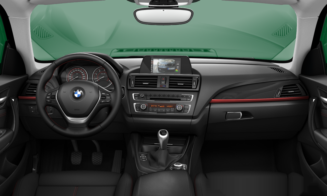 Interior of 2013 BMW 120d xDrive (F21), VIN WBA1E510X0J970785