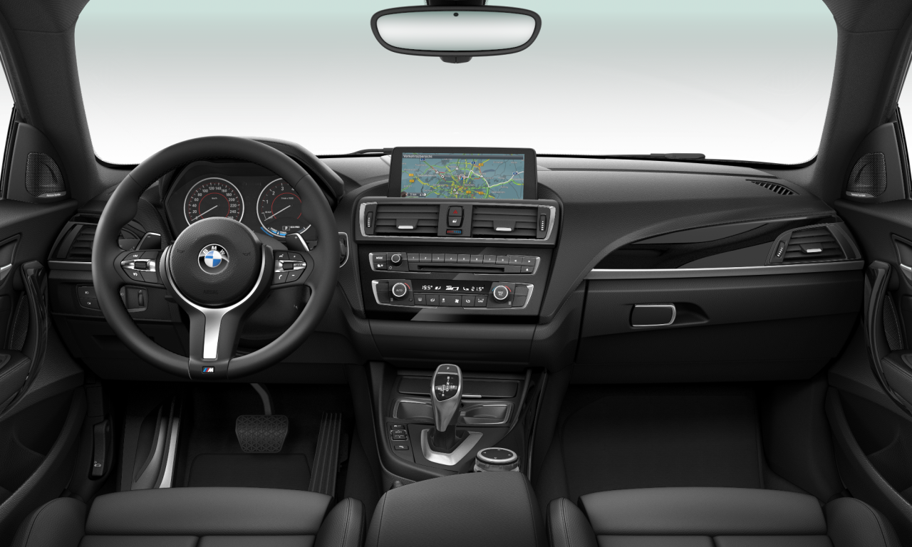 Interior of 2015 BMW 228i (F22), VIN WBA1F52010VZ36402