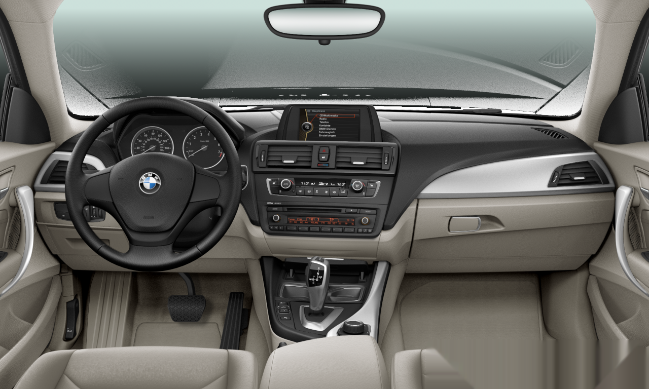 Interior of BMW 228i (F22), VIN WBA1F5C57EV256148