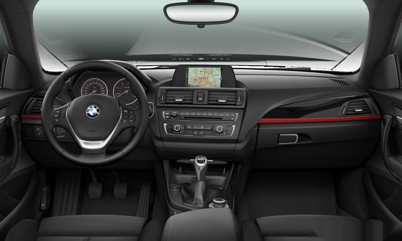 Interior of 2014 BMW 218d (F22), VIN WBA1H31050VX32332