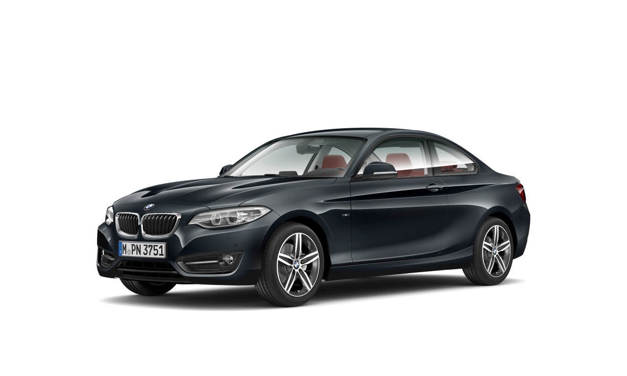 Exterior of BMW 220i (F22), VIN WBA1J11090VX30804