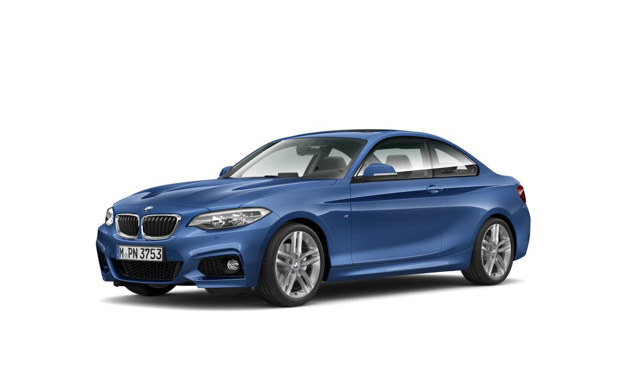 Exterior of 2020 BMW 220i (F22), VIN WBA1J12050VW95211