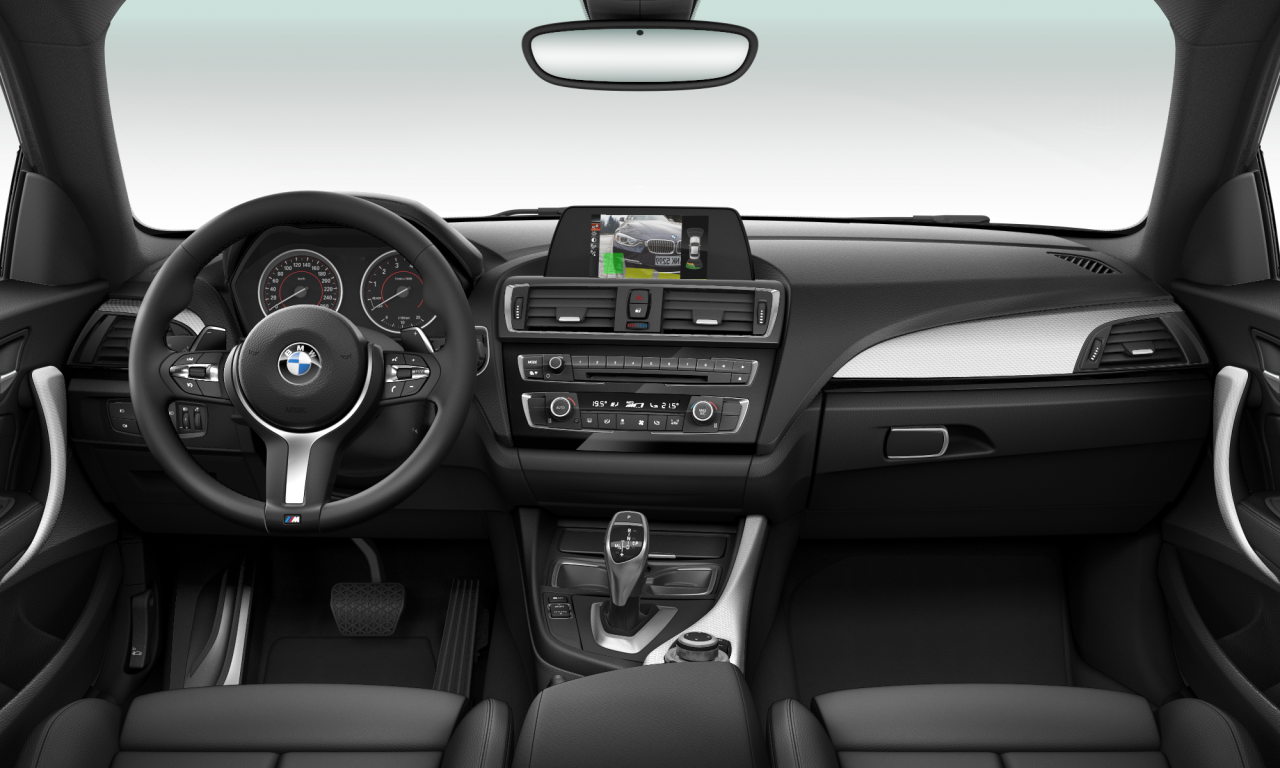 Interior of 2020 BMW 220i (F22), VIN WBA1J120X0V467592