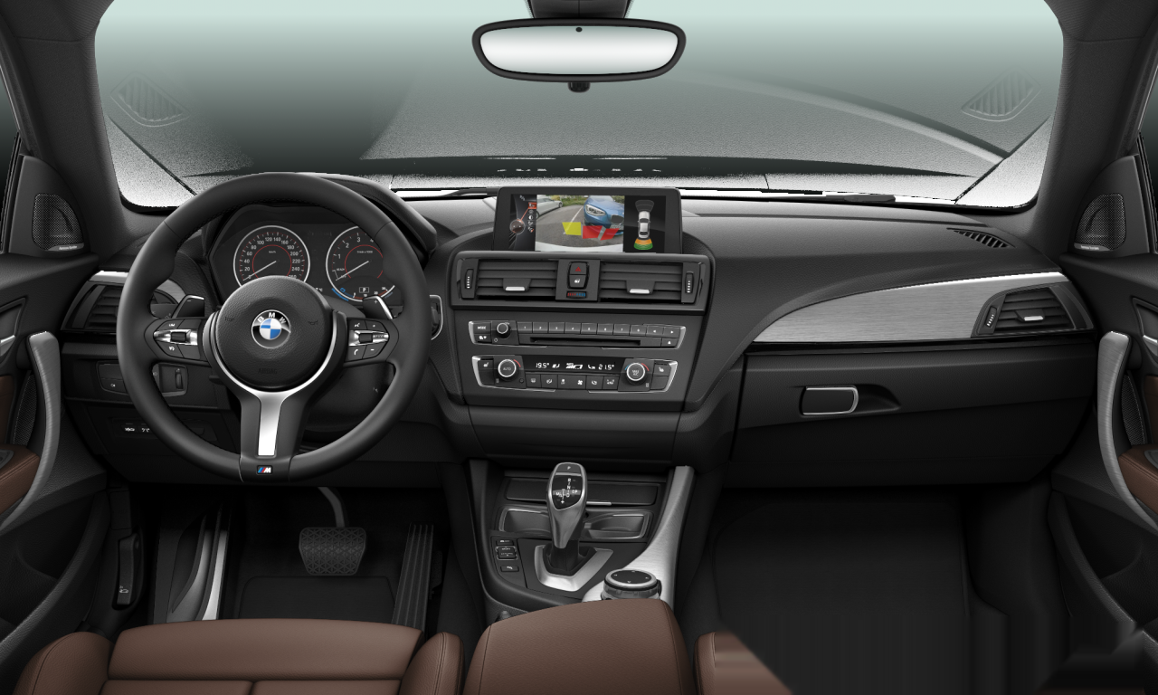 Interior of BMW M235i (F22), VIN WBA1J71090V224599