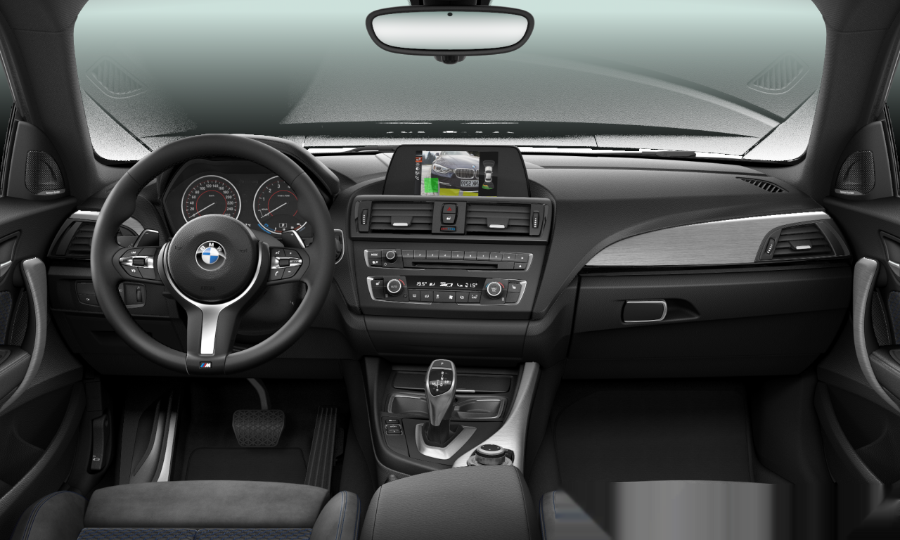 Interior of BMW M235i (F22), VIN WBA1J710X0V224904