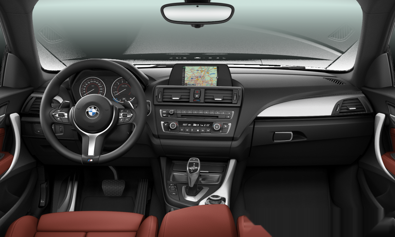 Interior of BMW M235i (F22), VIN WBA1J72000V230323