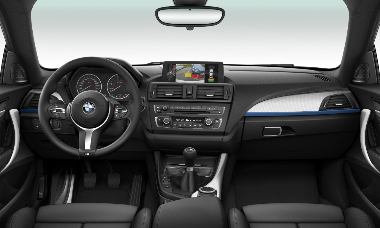 Interior of BMW M235i (F22), VIN WBA1J72030VX31688