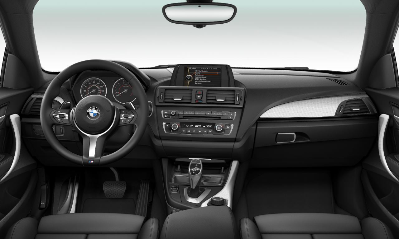 Interior of BMW M235i (F22), VIN WBA1J7C59EVW84376