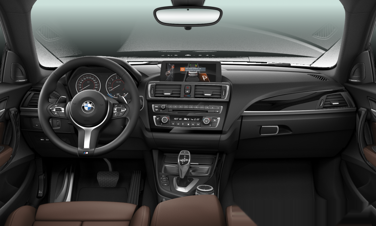 Interior of BMW M235i xDrive (F22), VIN WBA1J91010V582601