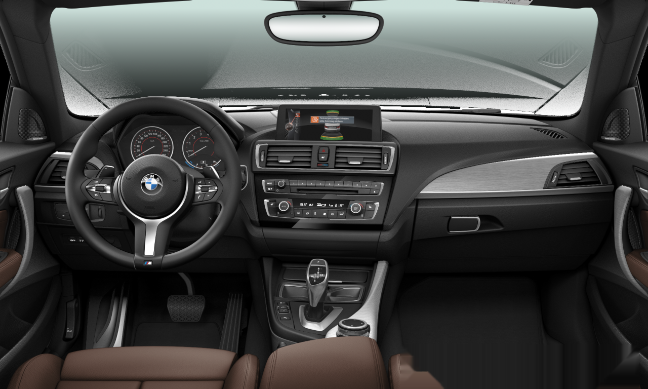 Interior of BMW M235i (F23), VIN WBA1M11060V536402