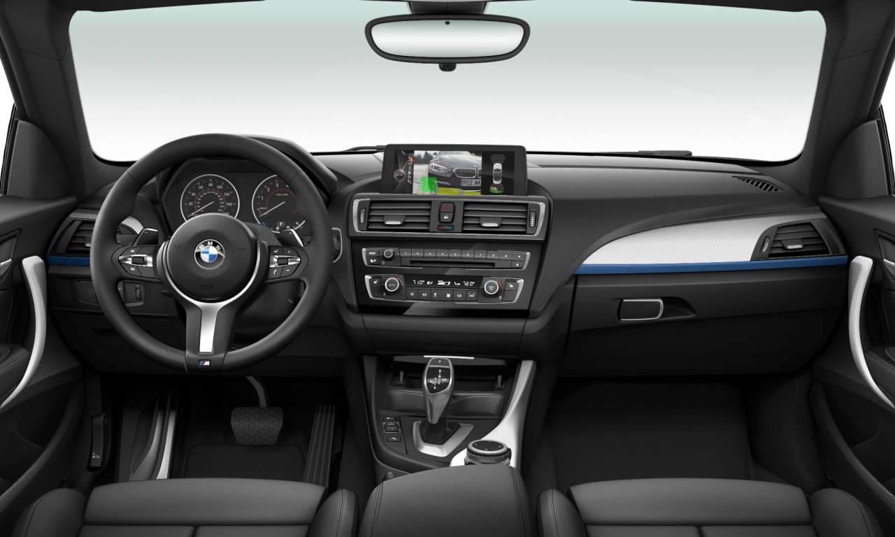 Interior of BMW M235i xDrive (F23), VIN WBA1M5C52GV327345