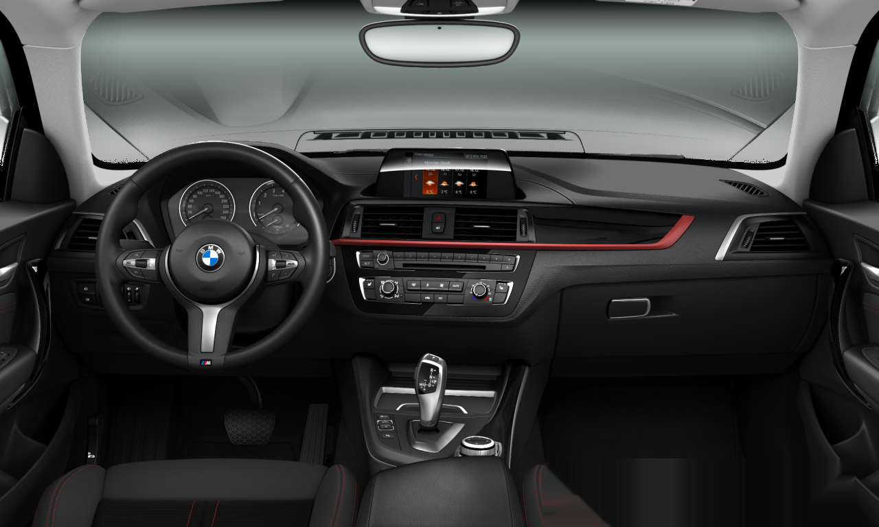 Interior of BMW 118i (F21 (MUE)), VIN WBA1P510105L91753