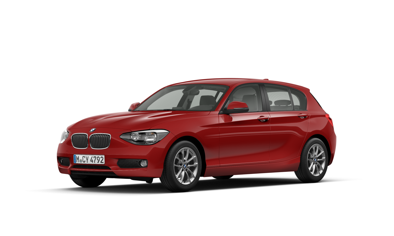 Exterior of BMW 114i (F20), VIN WBA1R11030J633047