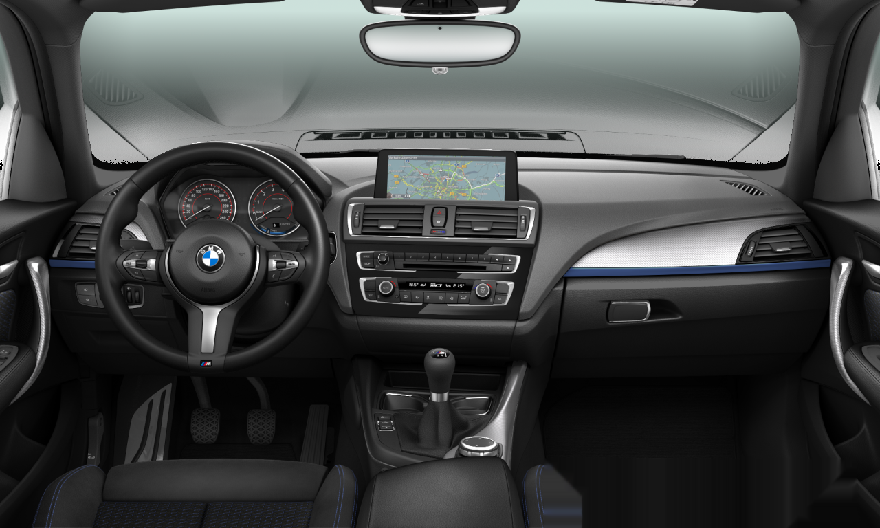 Interior of BMW 118i (F20 (MUE)), VIN WBA1R51040V759451