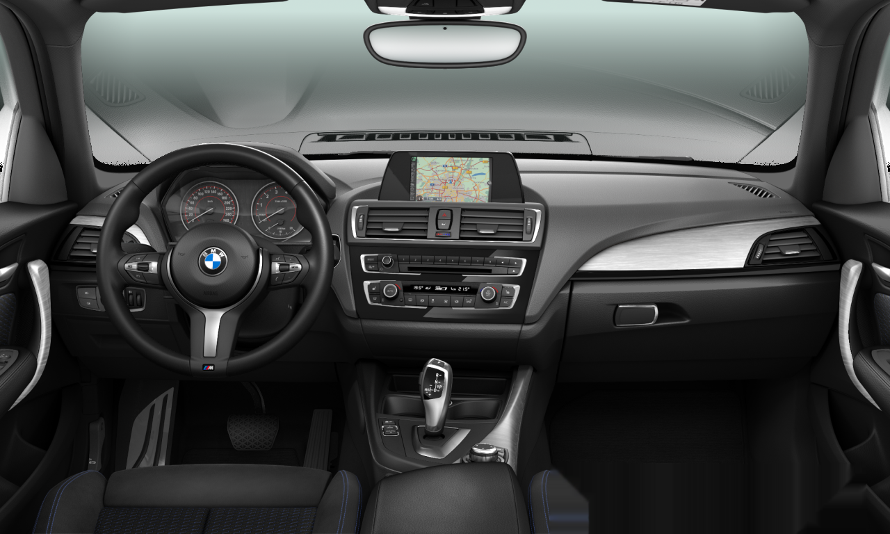 Interior of 2017 BMW 118i (F20 (MUE)), VIN WBA1R510505E91092