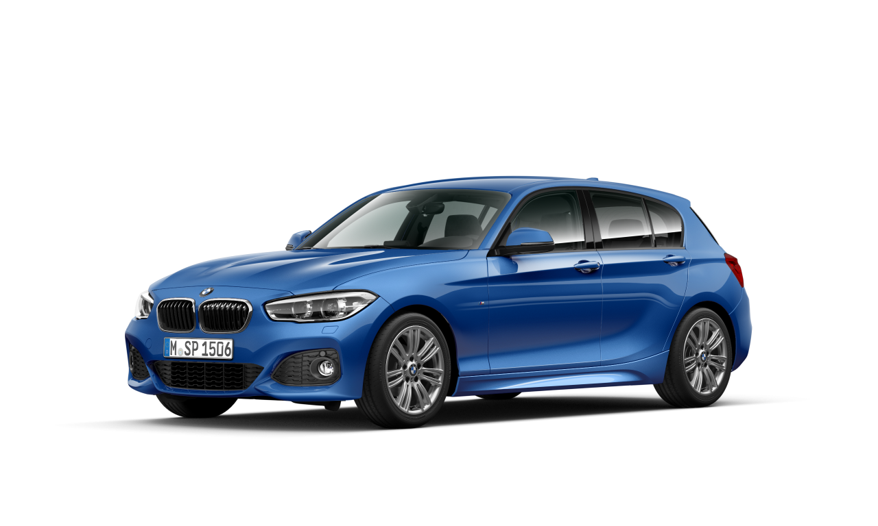 Exterior of BMW 118i (F20 (MUE)), VIN WBA1R5106G5E84422