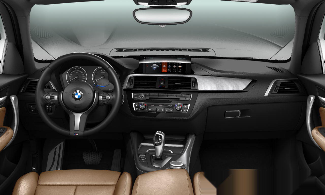 Interior of BMW 118i (F20 (MUE)), VIN WBA1R510905K56921