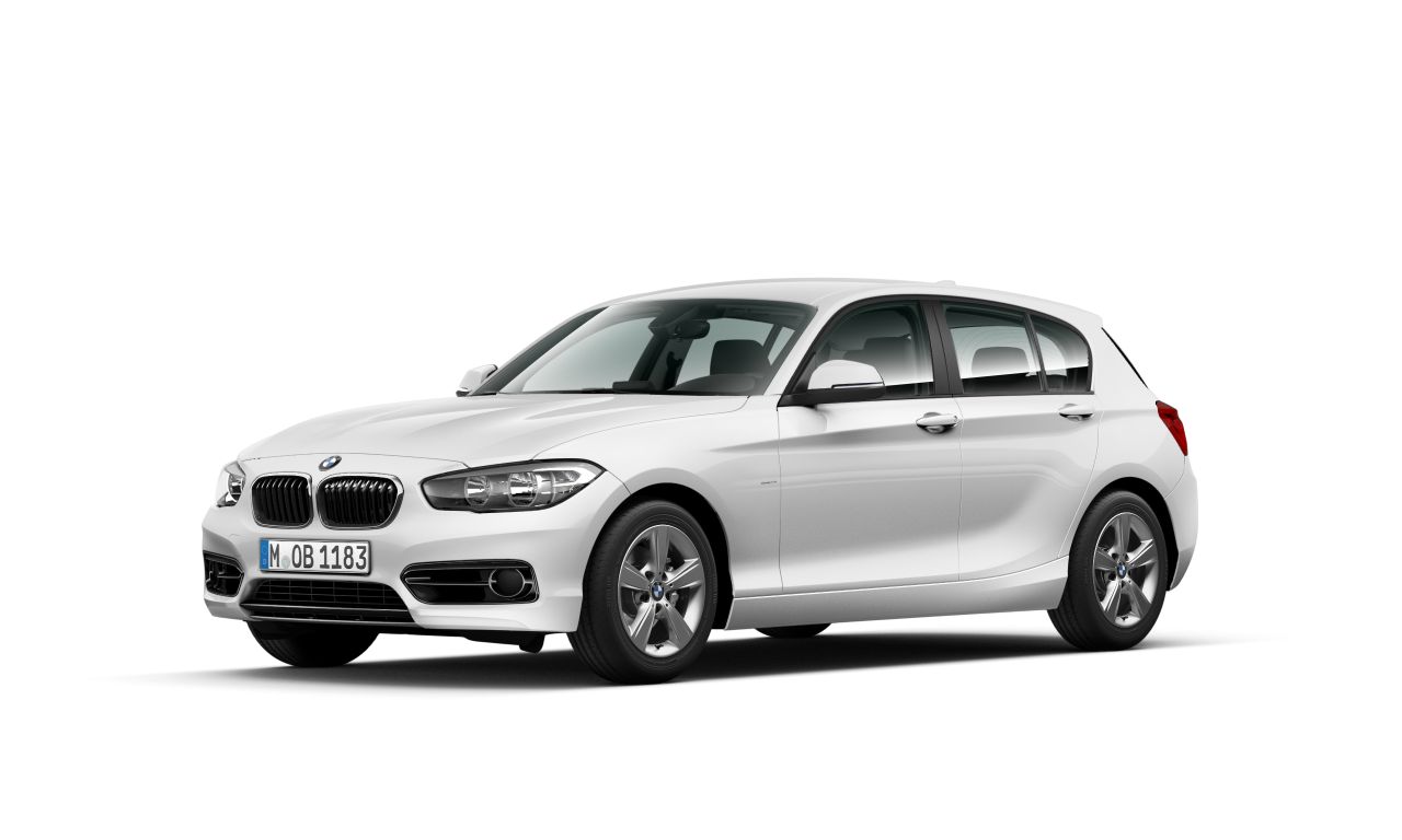 Exterior of BMW 118i (F20 (MUE)), VIN WBA1R520005C68344