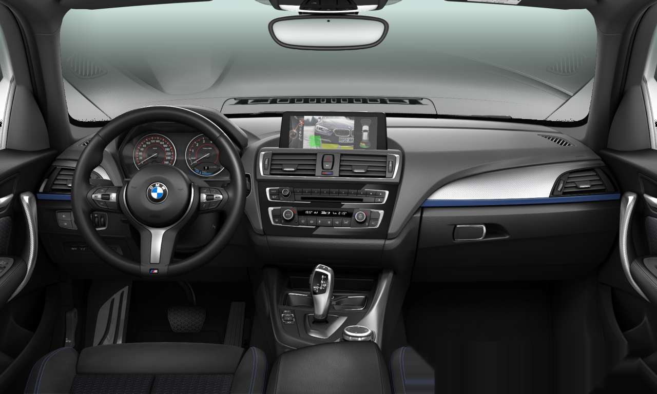 Interior of BMW 118i (F20 (MUE)), VIN WBA1R520205C69298