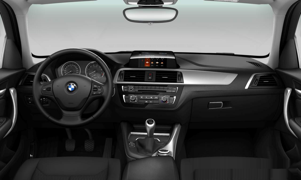 Interior of 2018 BMW 118i (Sports Hatch (5 Doors)), VIN WBA1R520407B76755