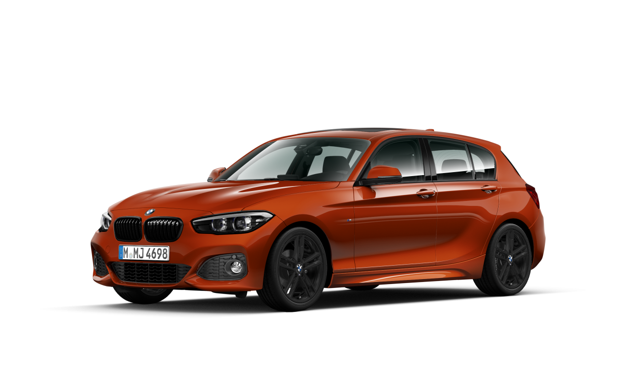 Exterior of BMW 118i (F20 (MUE)), VIN WBA1R520705N08616