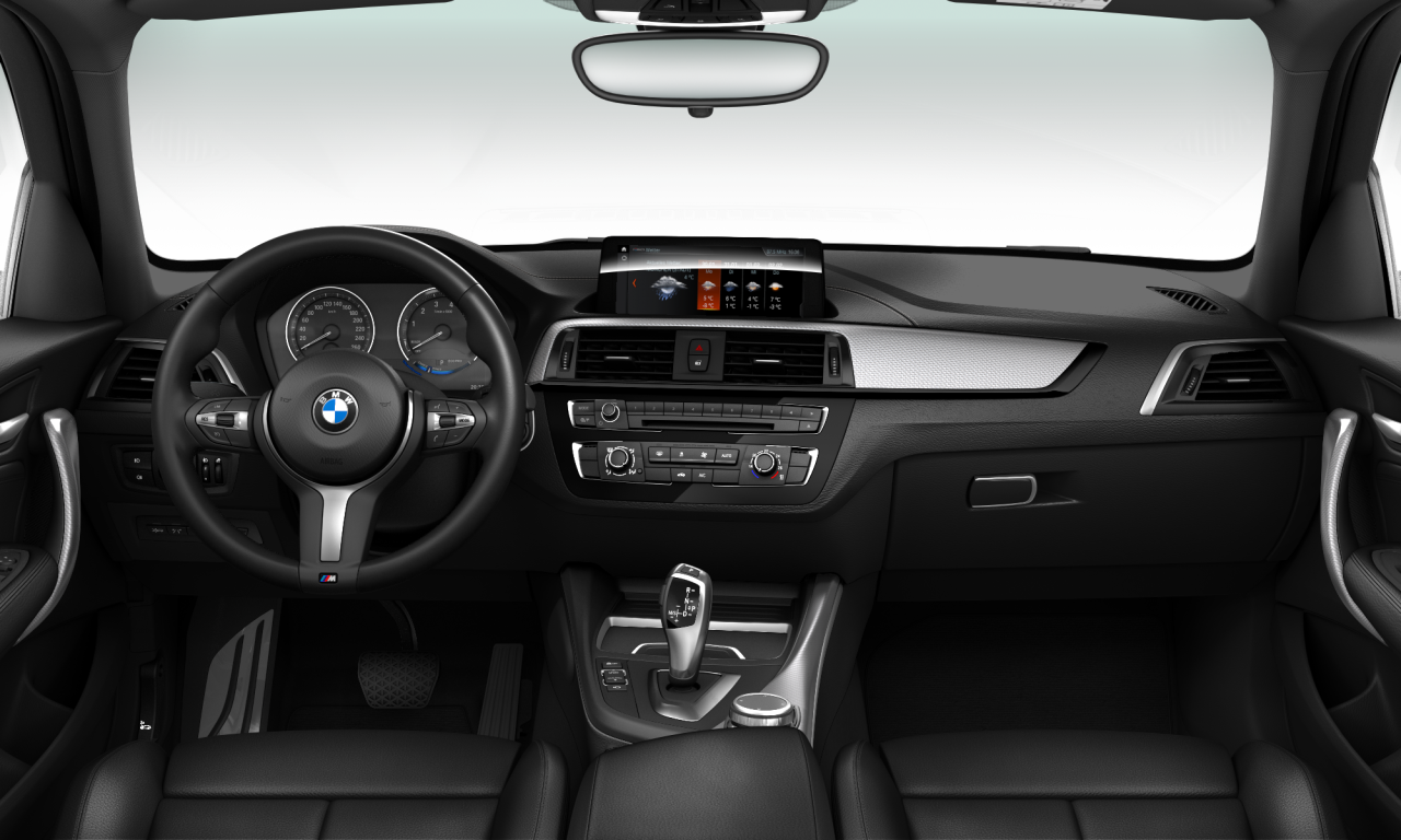 Interior of BMW 118i (F20 (MUE)), VIN WBA1R520805L50934