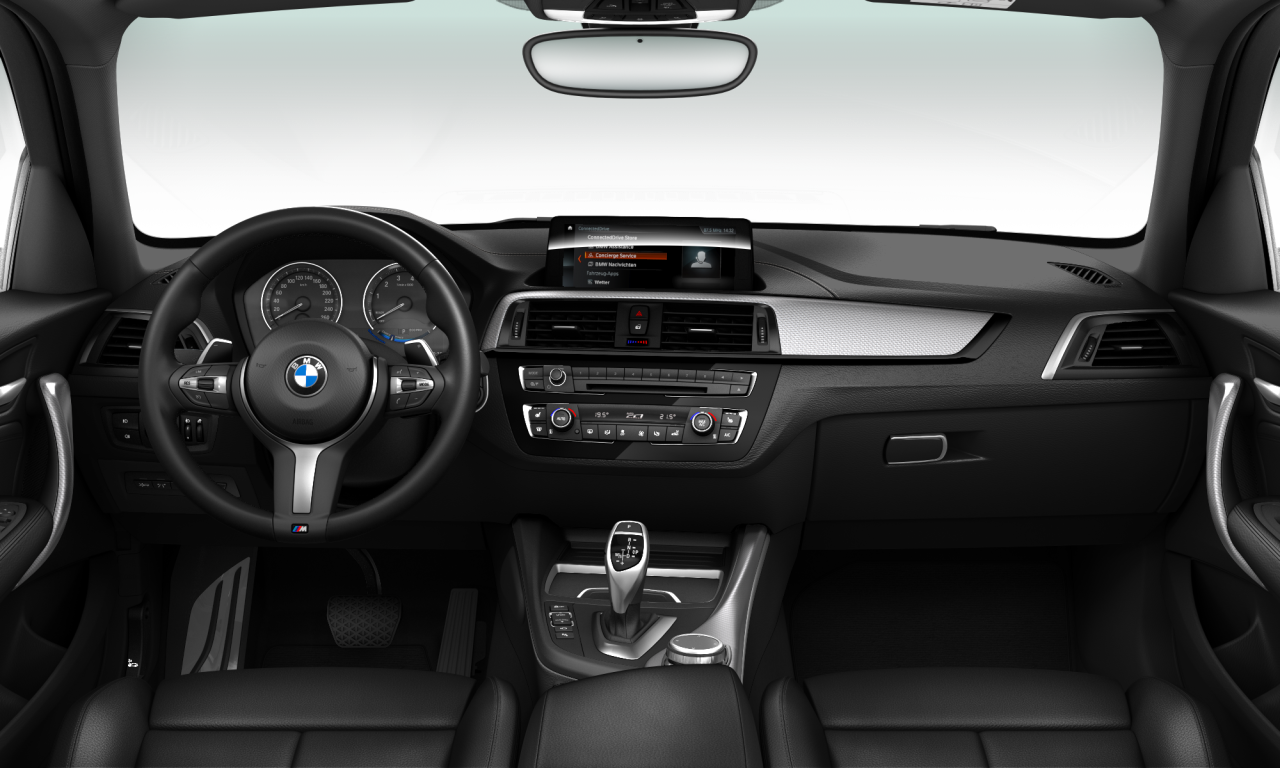 Interior of BMW 120i (F20 (MUE)), VIN WBA1S110905H27031