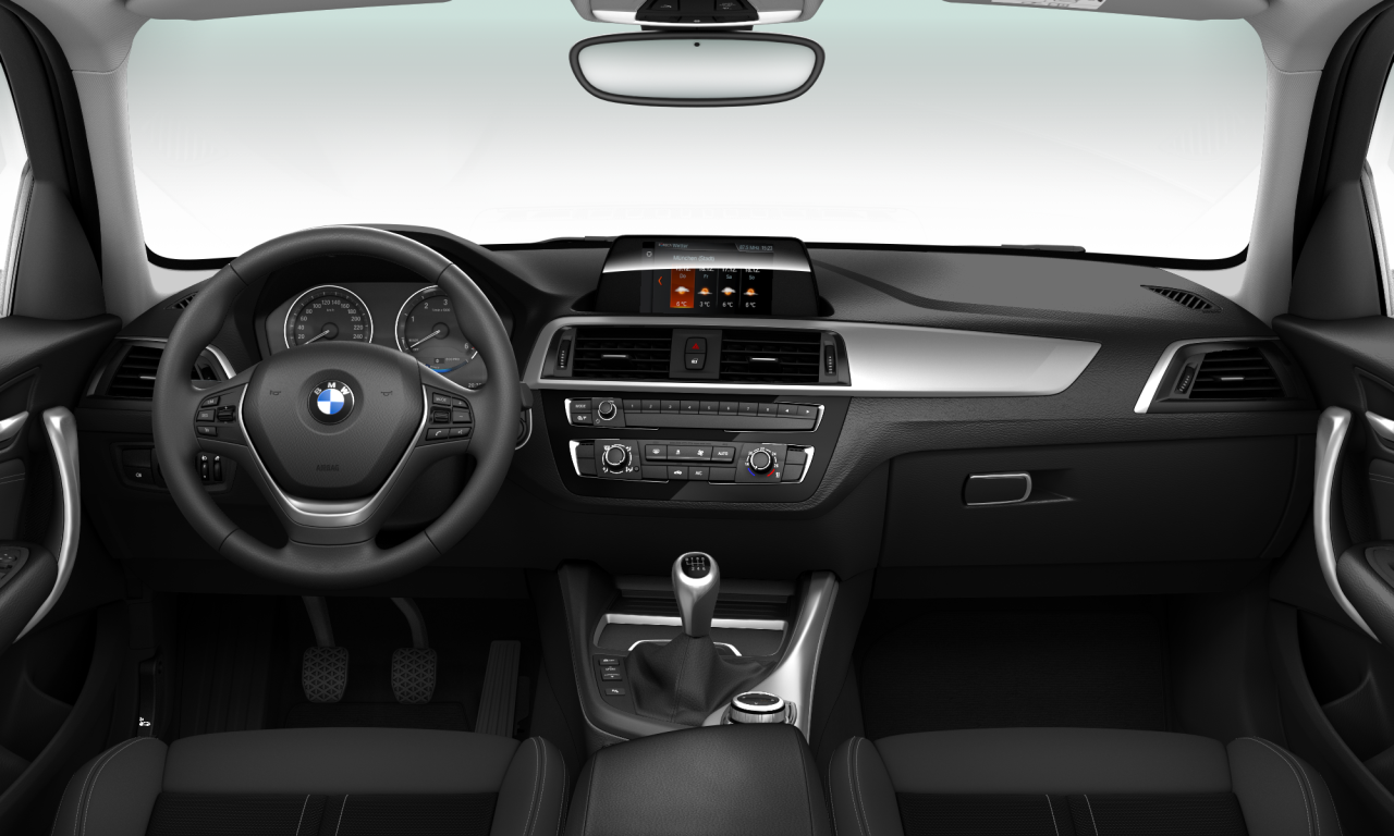 Interior of 2018 BMW 118d (F20 (MUE)), VIN WBA1S510005L13091