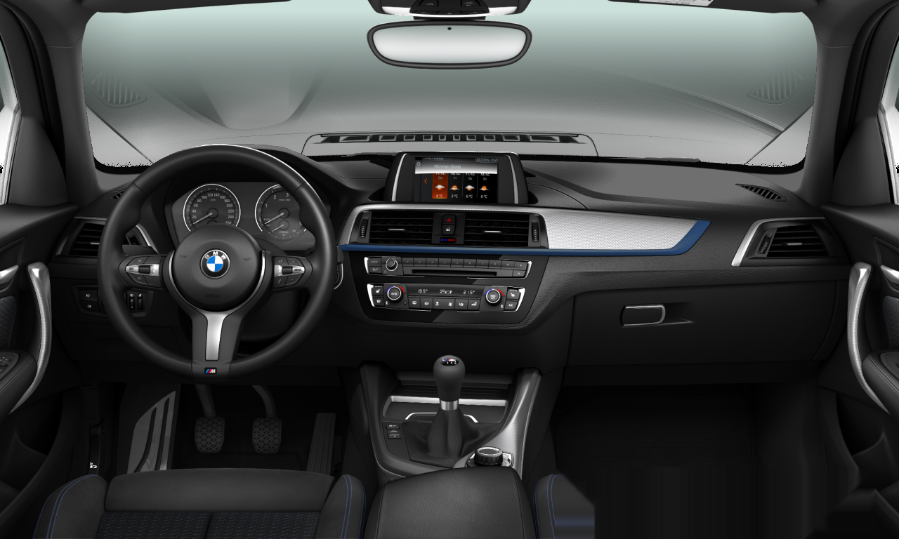 Interior of 2017 BMW 118d (F20 (MUE)), VIN WBA1S510105J89042