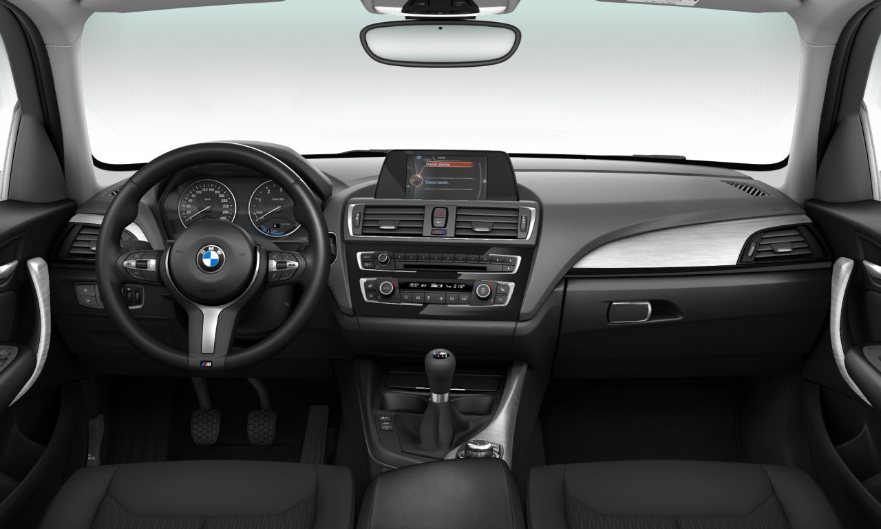 Interior of 2016 BMW 118d (F20 (MUE)), VIN WBA1S51030V835682