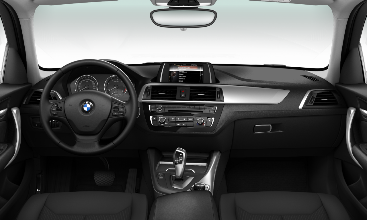 Interior of 2017 BMW 118d (F20 (MUE)), VIN WBA1S5107J5G78985