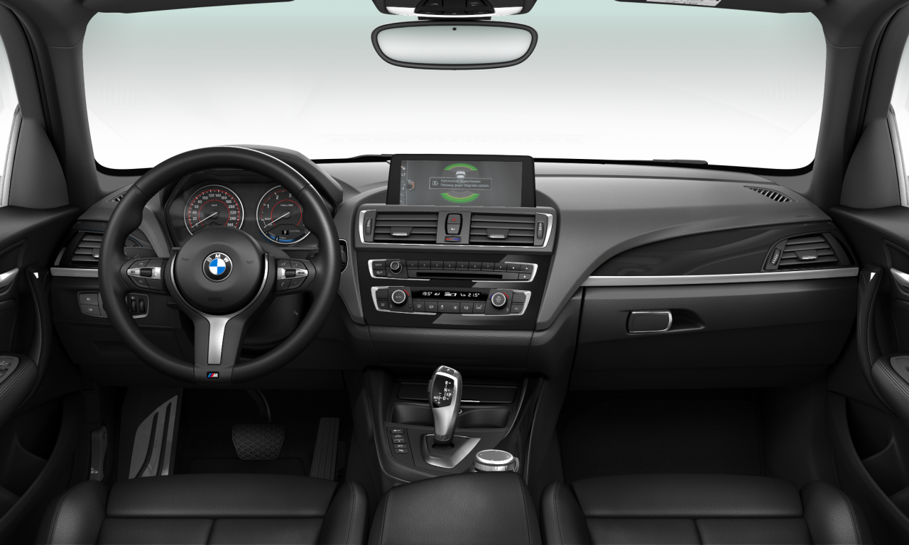 Interior of 2017 BMW 118d (F20 (MUE)), VIN WBA1S51080V810342