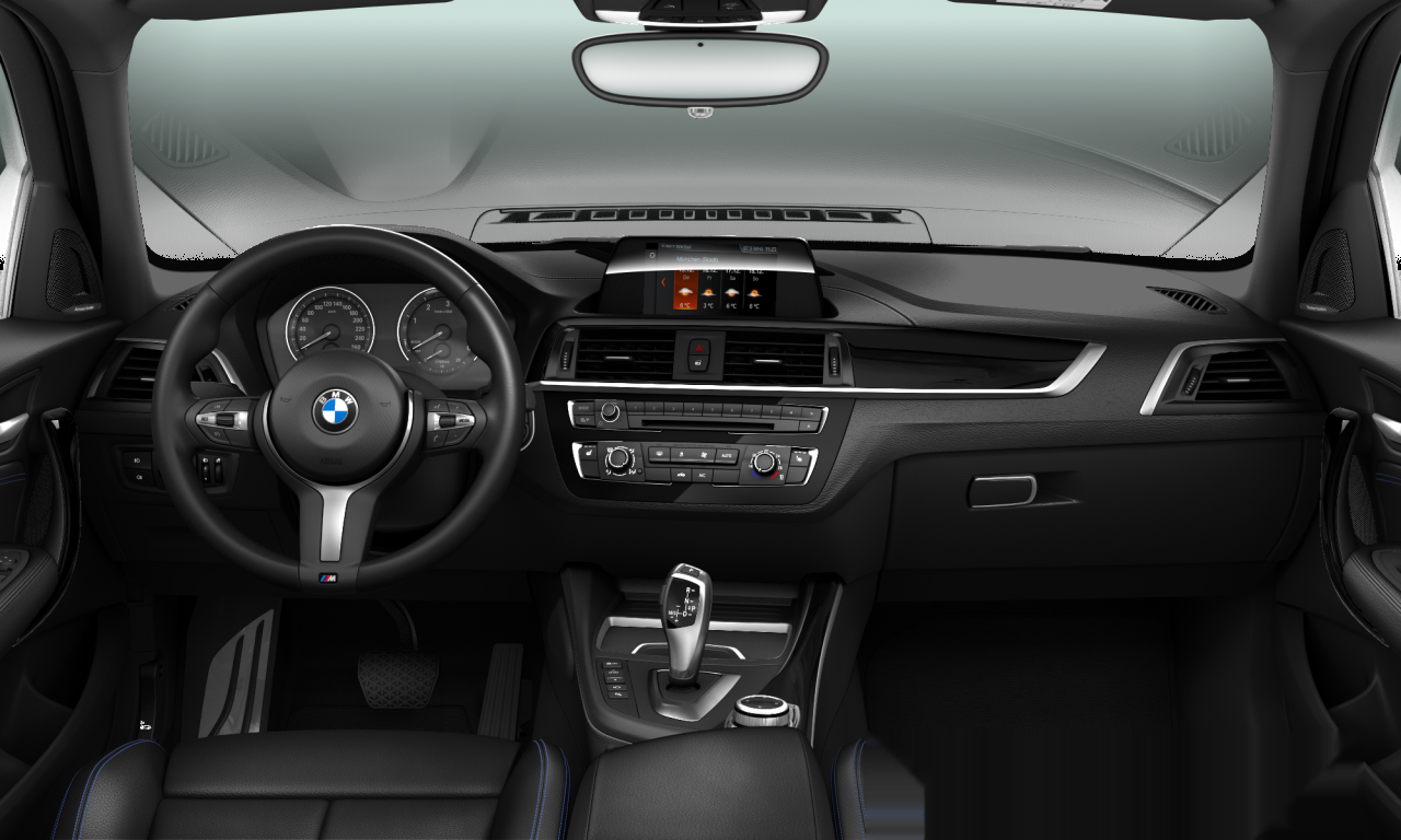Interior of 2019 BMW 118d (F20 (MUE)), VIN WBA1S520607E23357