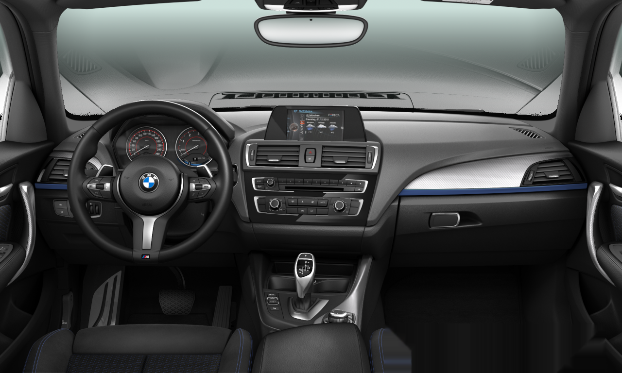 Interior of 2017 BMW 120d (F20 (MUE)), VIN WBA1S71080V998114