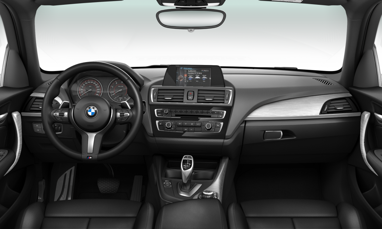 Interior of BMW 120d (F20 (MUE)), VIN WBA1S72070V684095