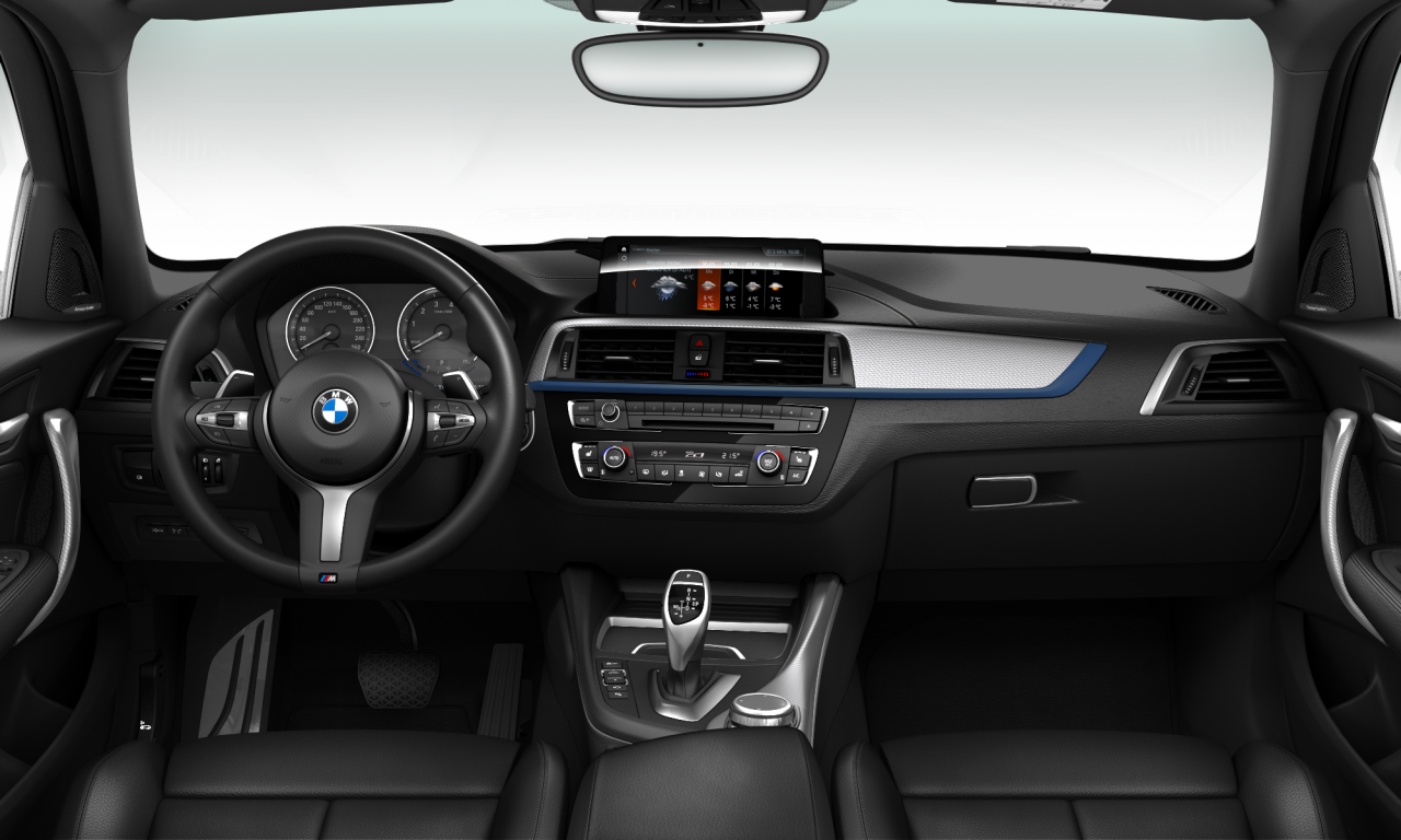 Interior of BMW M140i (F20 (MUE)), VIN WBA1S92050VD57791