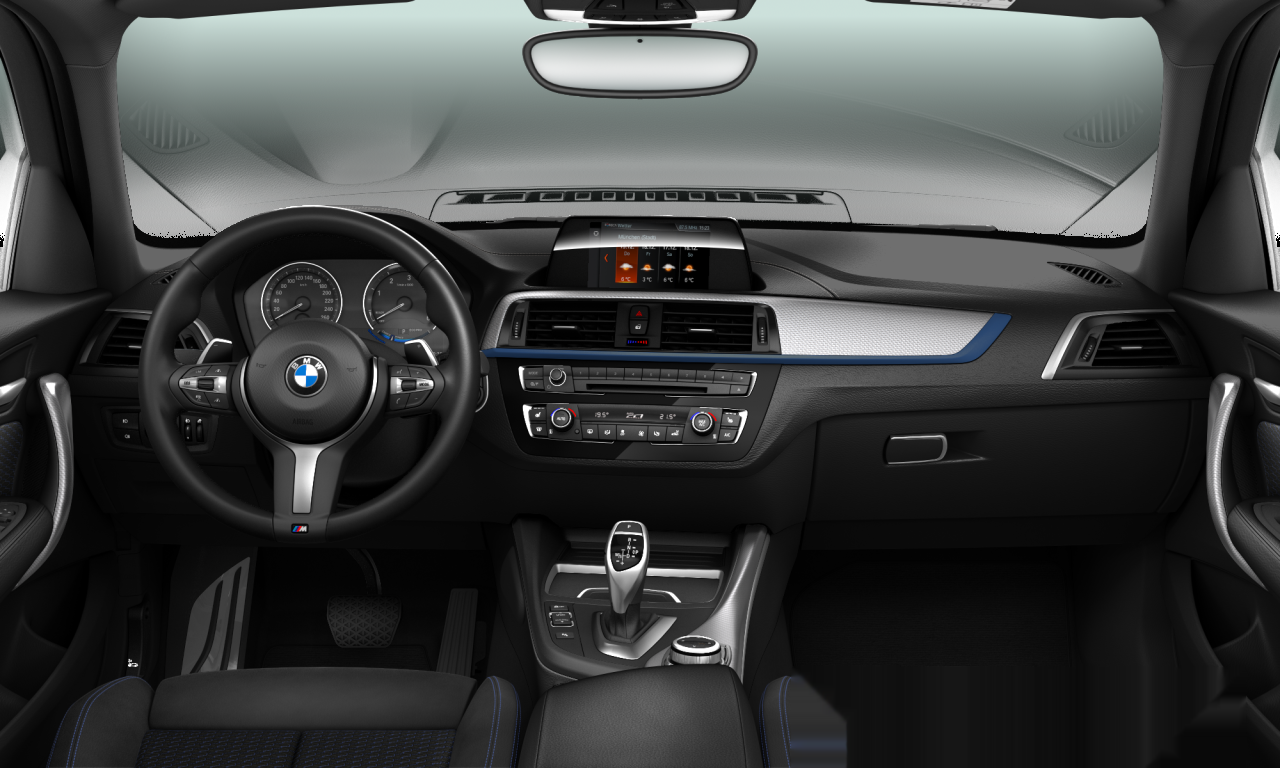Interior of BMW 120d xDrive (F20 (MUE)), VIN WBA1T11010VE43549