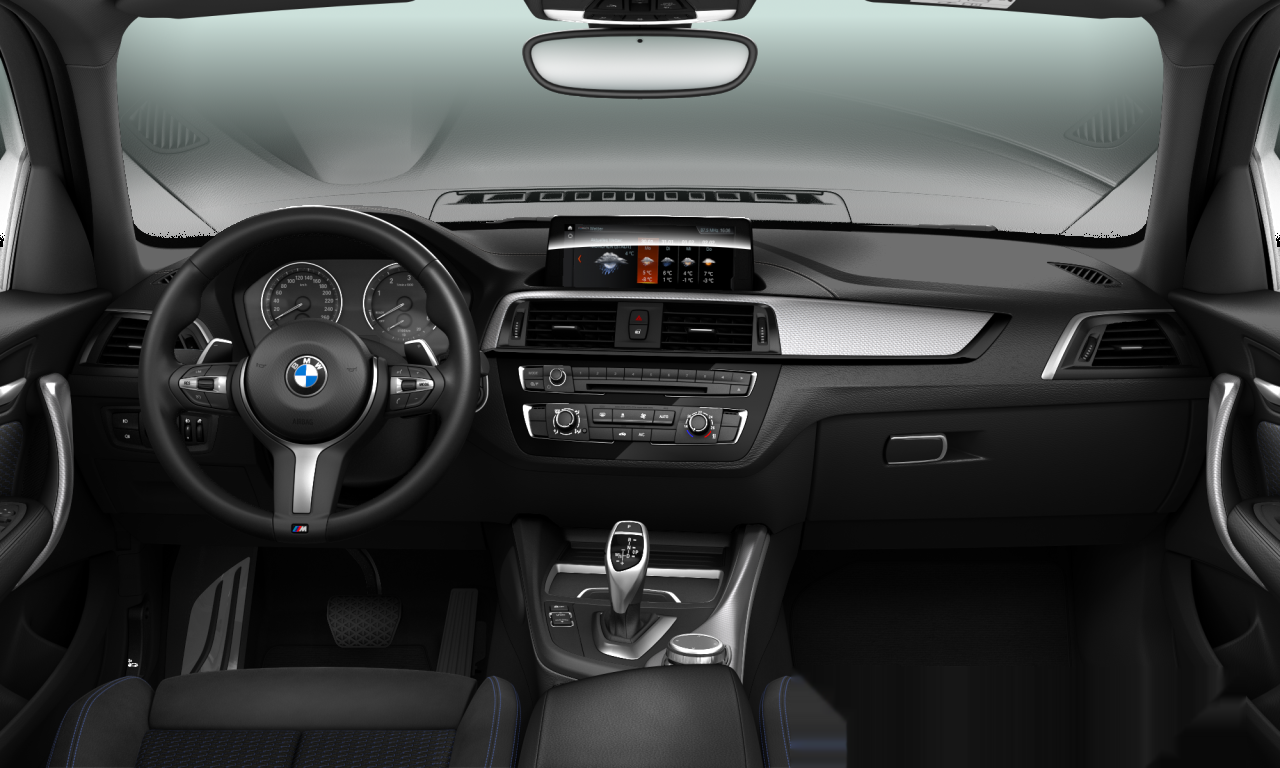 Interior of 2017 BMW 125d (F20 (MUE)), VIN WBA1T31060V575098