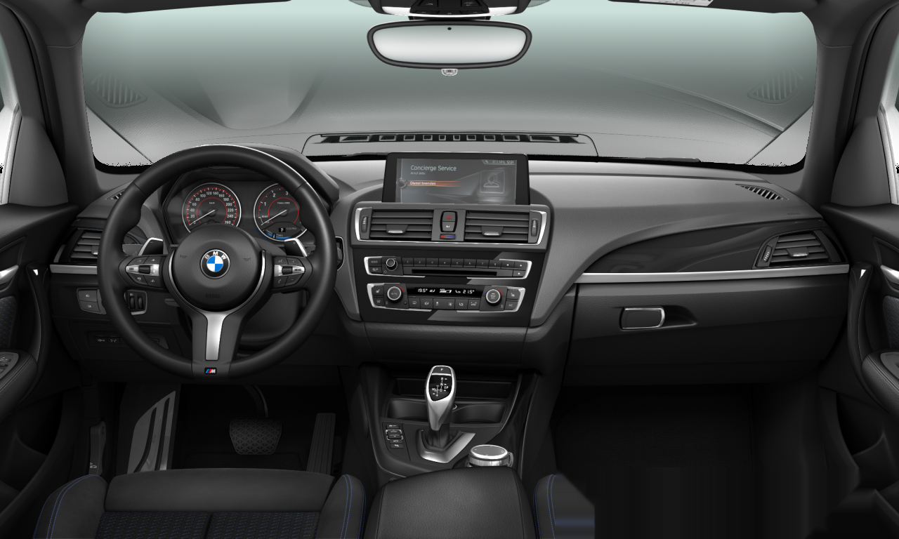 Interior of 2017 BMW 125d (F20 (MUE)), VIN WBA1T31070V574669