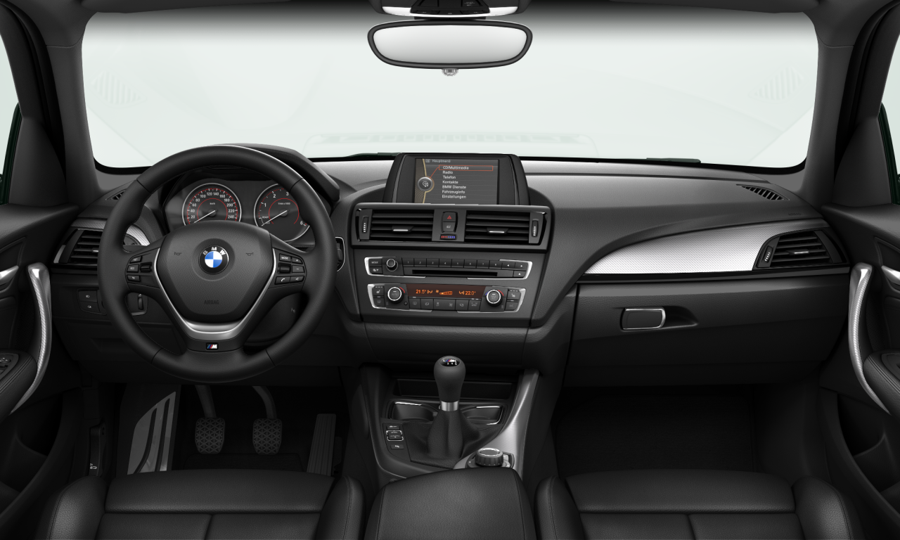 Interior of 2013 BMW 120d xDrive (F20), VIN WBA1T72030J595645