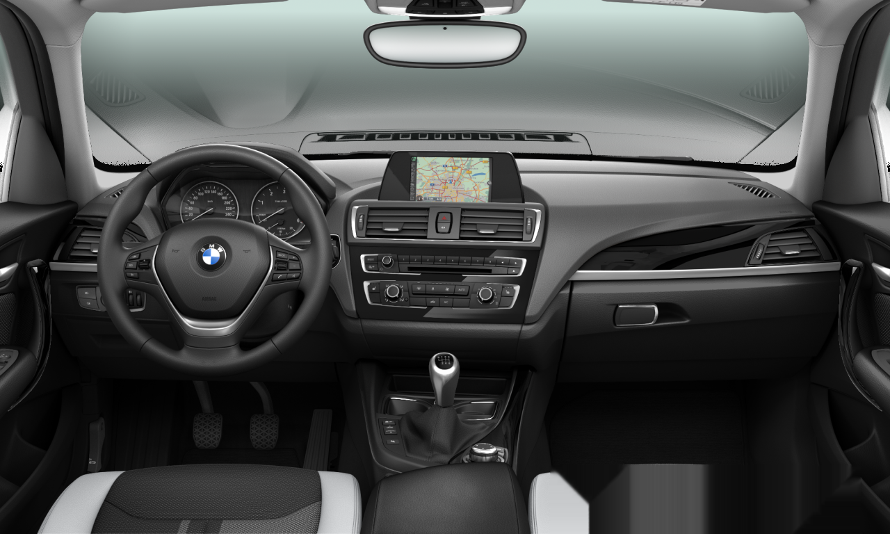 Interior of BMW 118d xDrive (F20 (MUE)), VIN WBA1U510605B75067