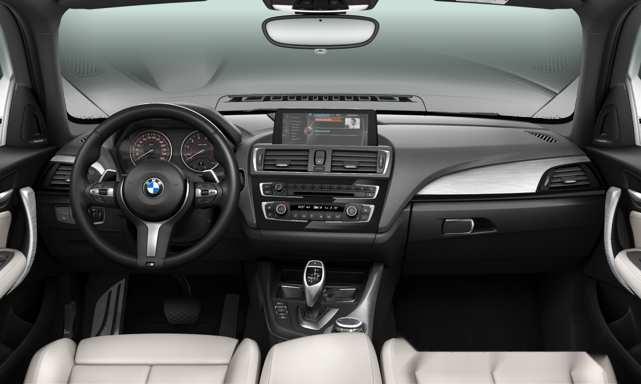 Interior of BMW M135i (F20 (MUE)), VIN WBA1V120205D81135