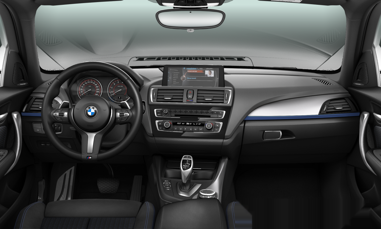 Interior of 2016 BMW M135i xDrive (F20 (MUE)), VIN WBA1V310105D48916