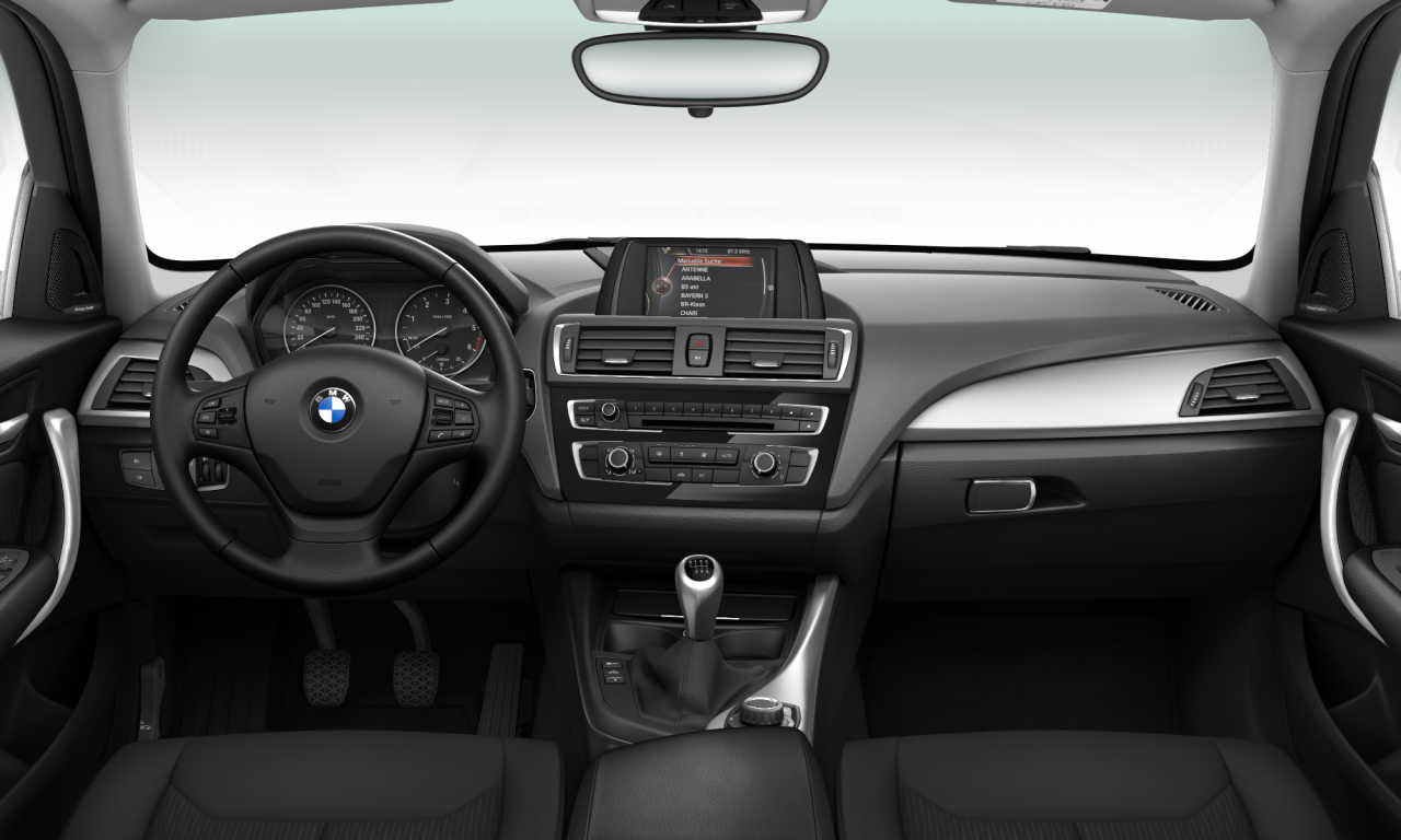 Interior of 2016 BMW 114d (F20 (MUE)), VIN WBA1V51090V722892