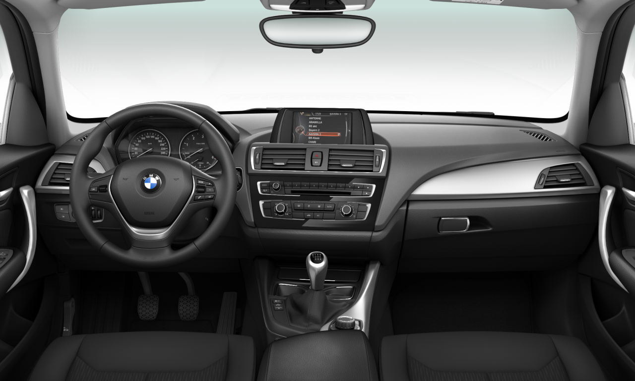 Interior of 2015 BMW 116d (F20 (MUE)), VIN WBA1V71020V616974