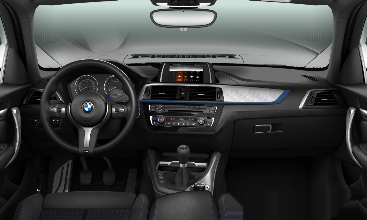 Interior of 2018 BMW 116d (F20 (MUE)), VIN WBA1V710307A23339