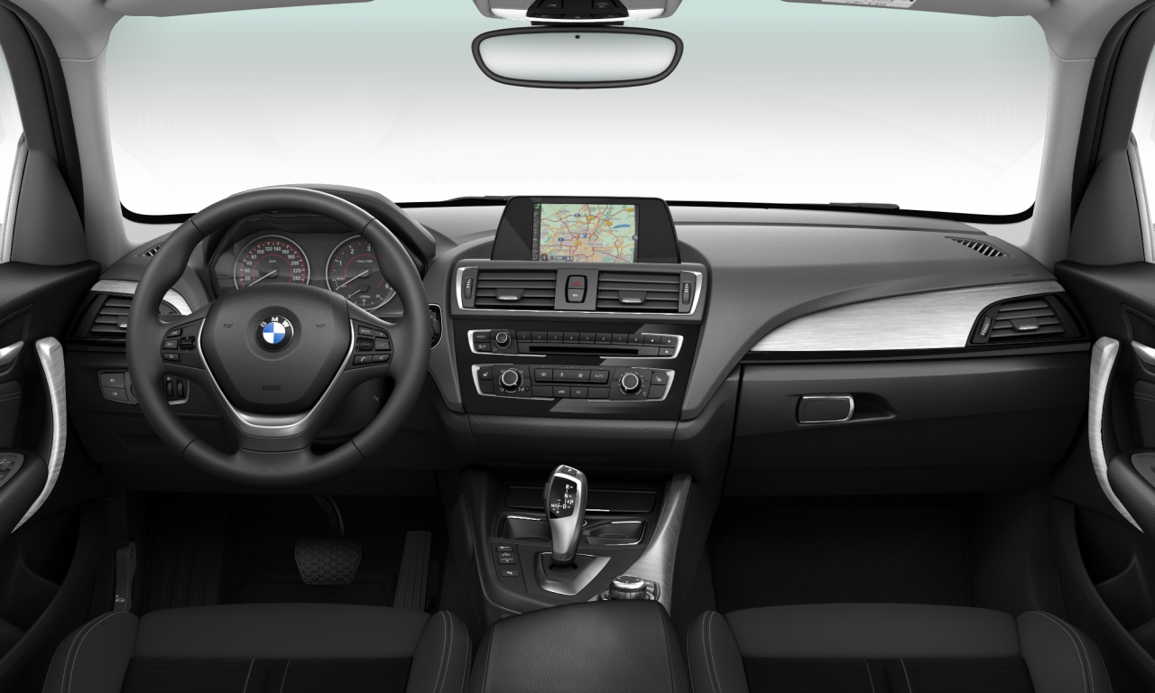 Interior of BMW 116d (F20 (MUE)), VIN WBA1V71040V622128