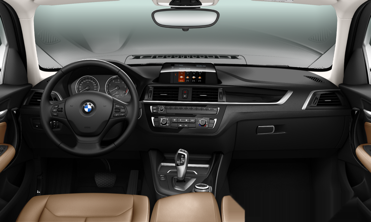Interior of BMW 116d (F20 (MUE)), VIN WBA1V710707A67084