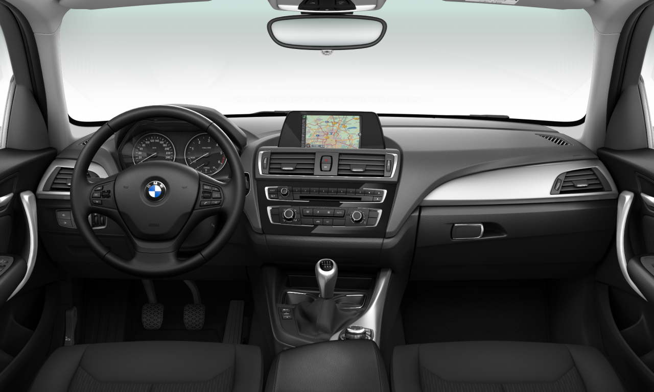 Interior of 2015 BMW 116d effdyn edition (F20 (MUE)), VIN WBA1V920X05D11686