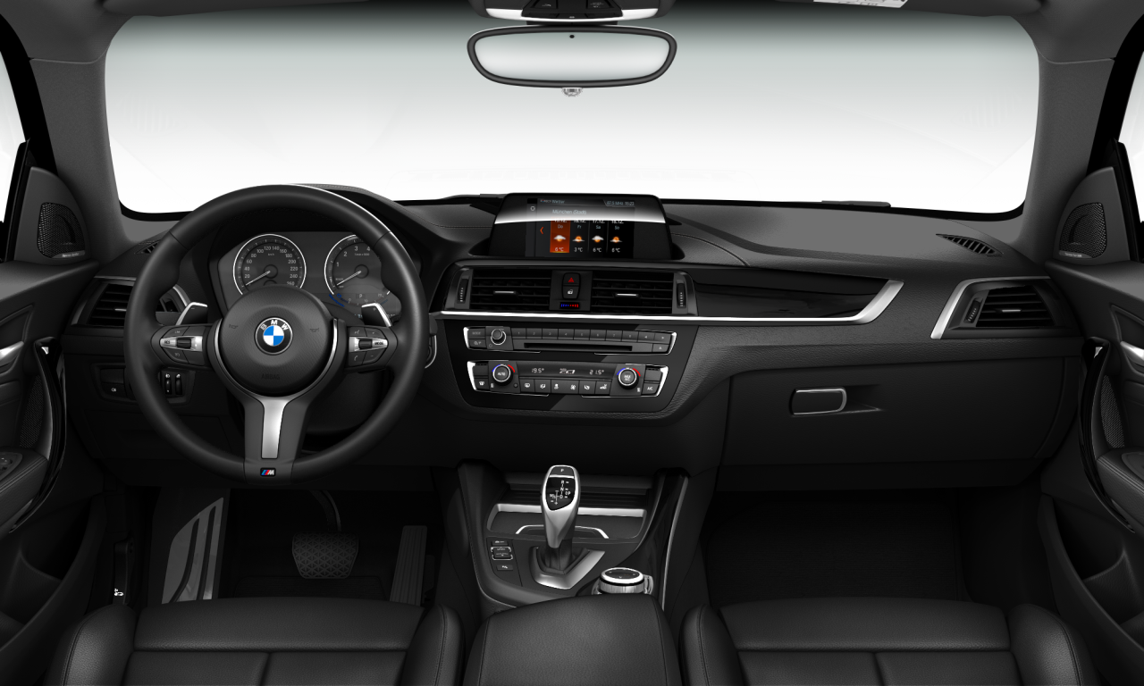 Interior of BMW M140i (F21 (MUE)), VIN WBA1W920005K13664